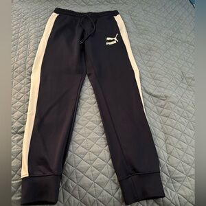 Blue puma sweatpants